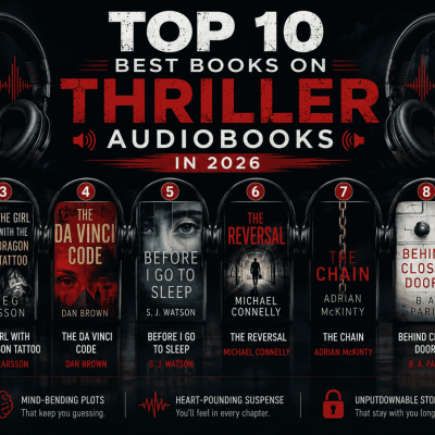 Top 10 Best Books on Thriller Audiobooks in 2026