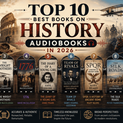Top 10 Best Books on History Audiobooks in 2026